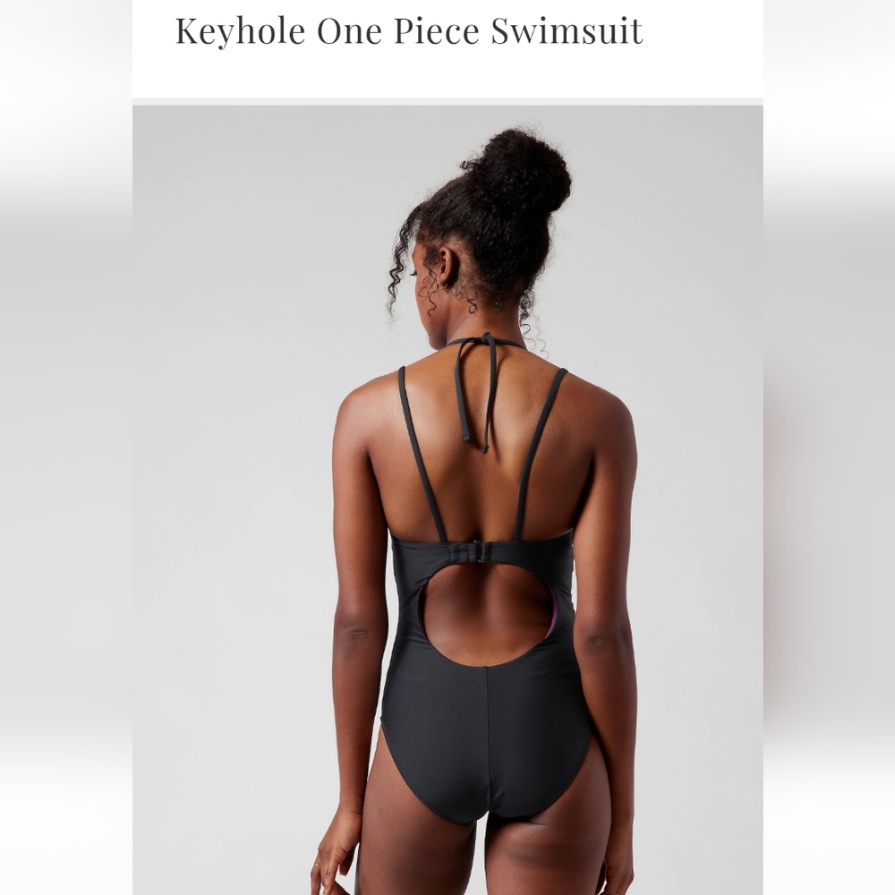 Athleta keyhole swimsuit